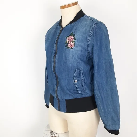 Hudson Bomber Jacket Size Girls XL - Picture 5 of 12